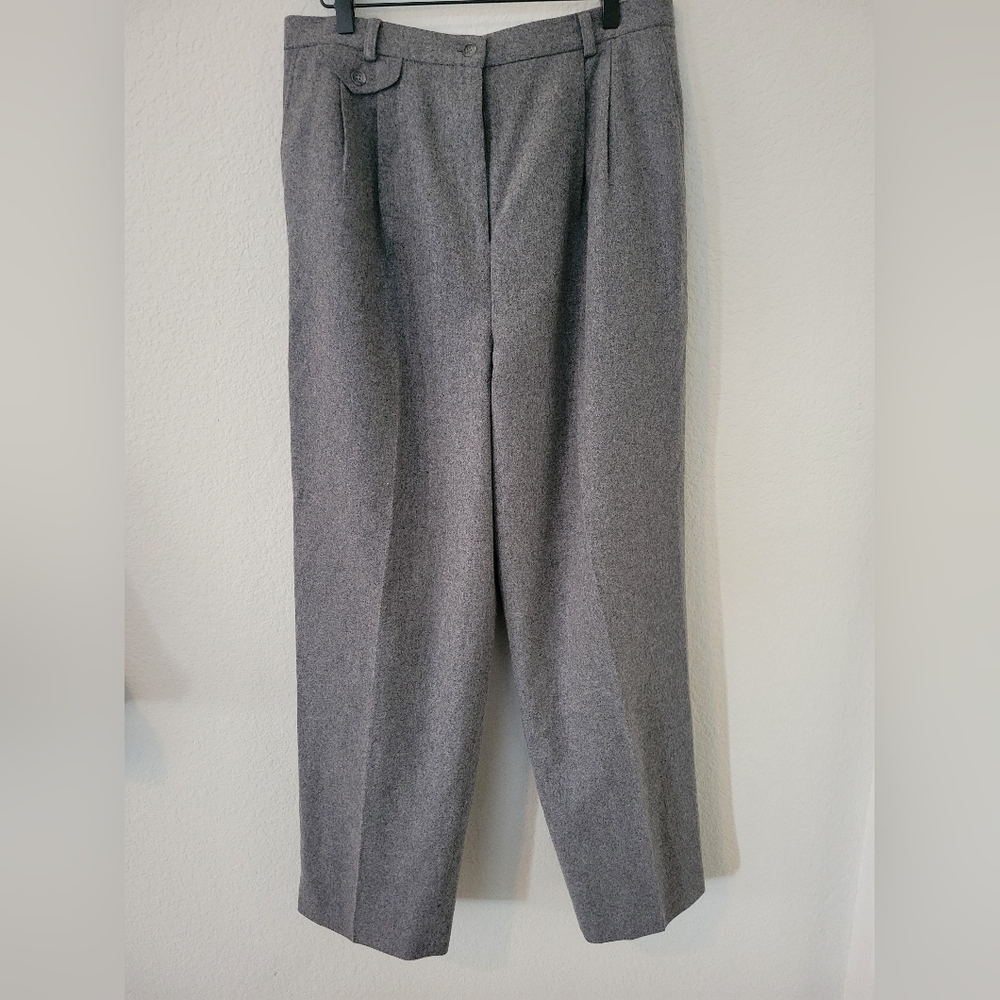 Orvis 100% Wool Gray Pants 16